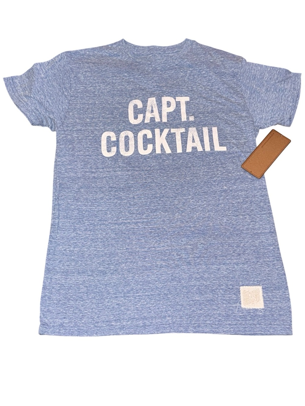 Men’s Retro Brand Capt. Cocktail Blue Graphic Tee